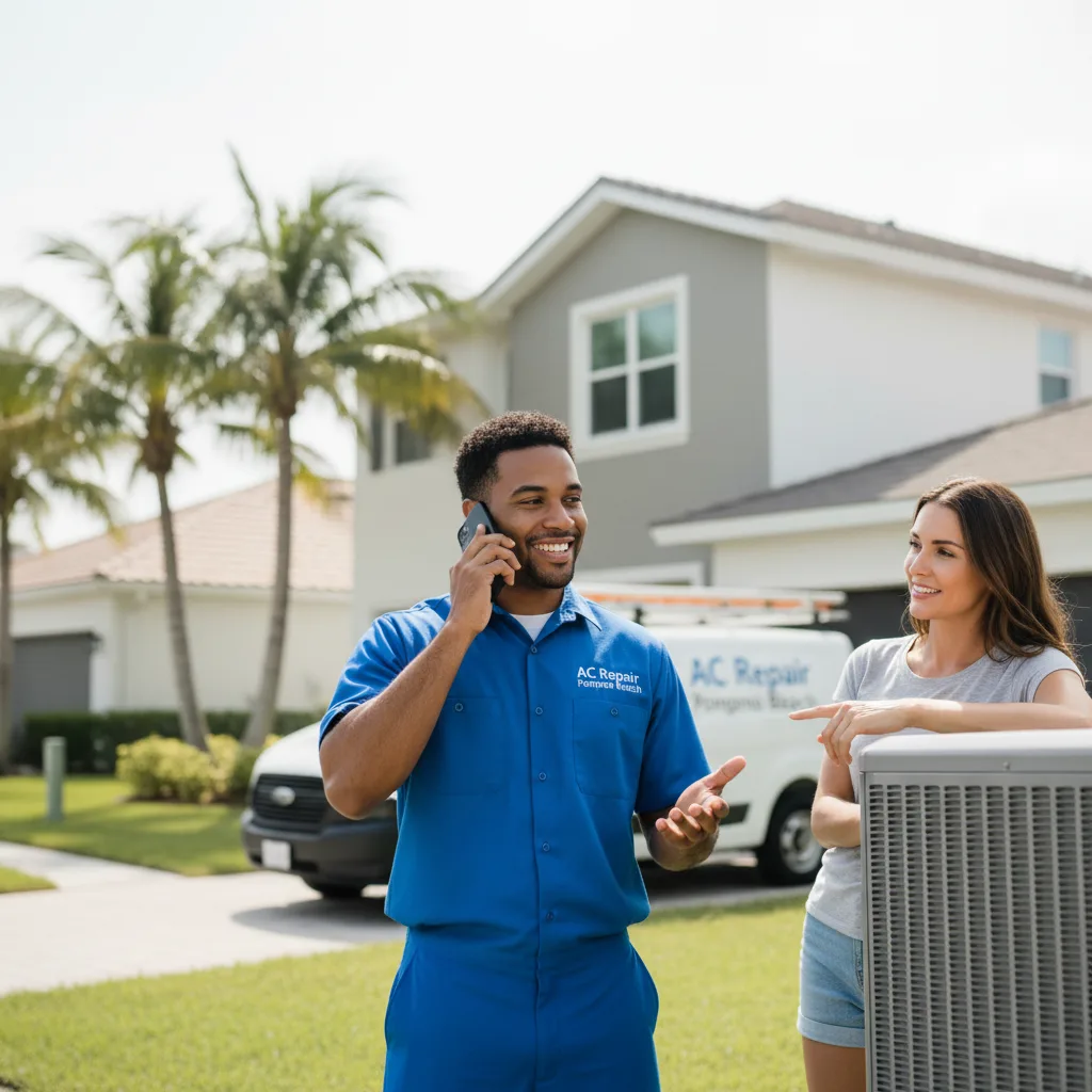 AC Repair Pompano Beach customer support in Indian Trail